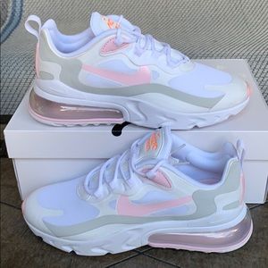 WMNS NIKE AIR MAX 270 REACT white/pink foam-total